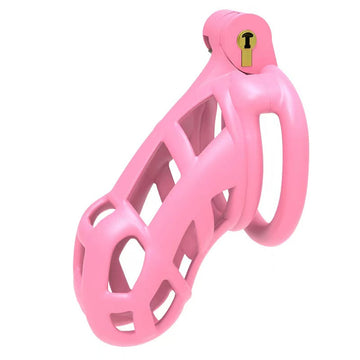 Pink Comfort Cobra Chastity Cage(3.35 inches)